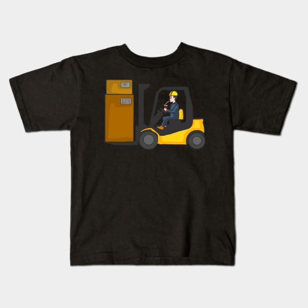 WAREHOUSE Kids T-Shirt by KK-Royal